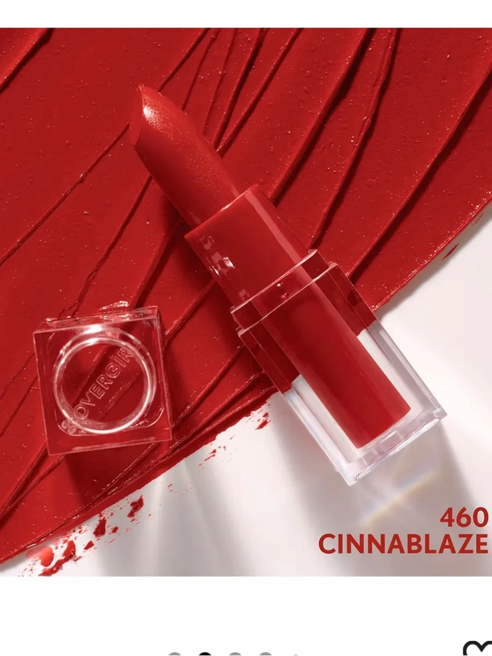 CoverGirl NEW Clean Lip Color, 460 Cinnablaze